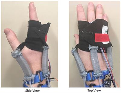 A Soft Robotic Wearable Wrist Device for Kinesthetic Haptic Feedback